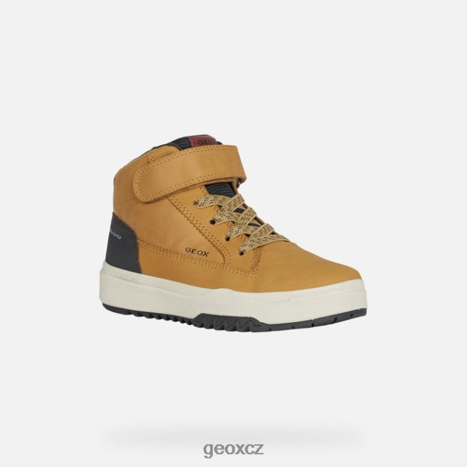 bunshee abx chlapec 4NH061986 tmavě žlutá/černá Geox