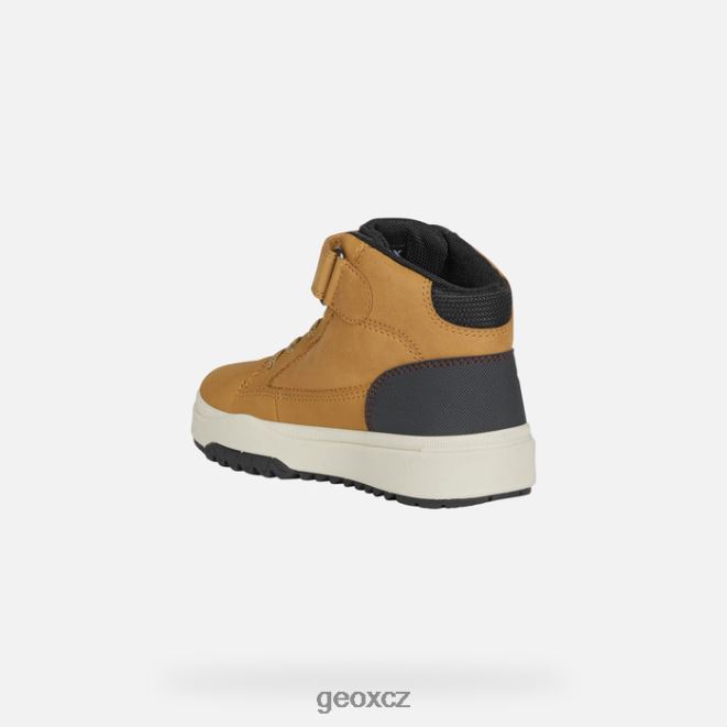 bunshee abx chlapec 4NH061986 tmavě žlutá/černá Geox