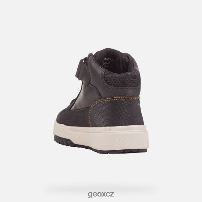 bunshee abx chlapec 4NH061987 černá/tmavě žlutá Geox