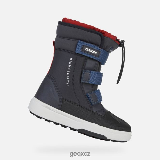 bunshee pg abx chlapec 4NH061318 námořnická/červená Geox