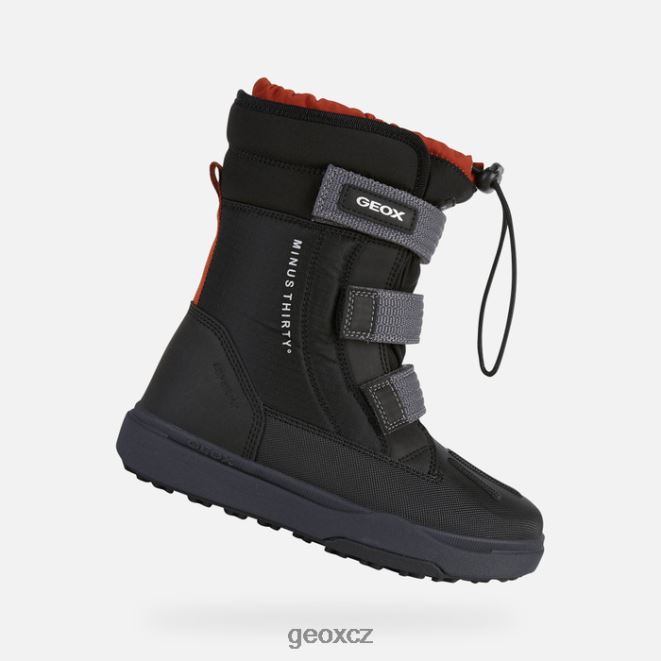 bunshee pg abx chlapec 4NH061319 černá/rez Geox