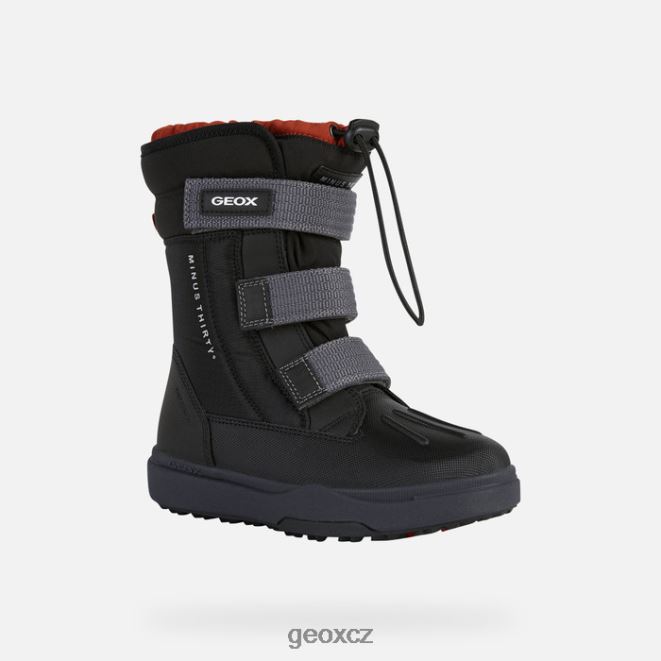 bunshee pg abx chlapec 4NH061319 černá/rez Geox