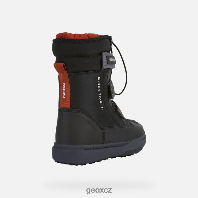 bunshee pg abx chlapec 4NH061319 černá/rez Geox