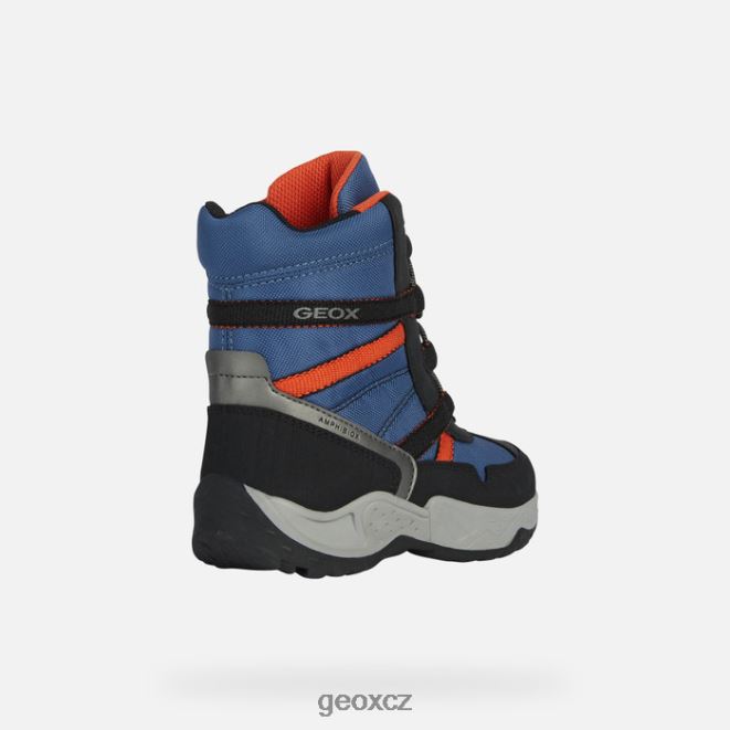 sentiero abx chlapec 4NH061357 avio/oranžová Geox