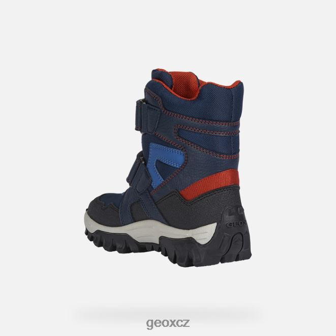 himalájský chlapec 4NH061403 námořnická/červená Geox