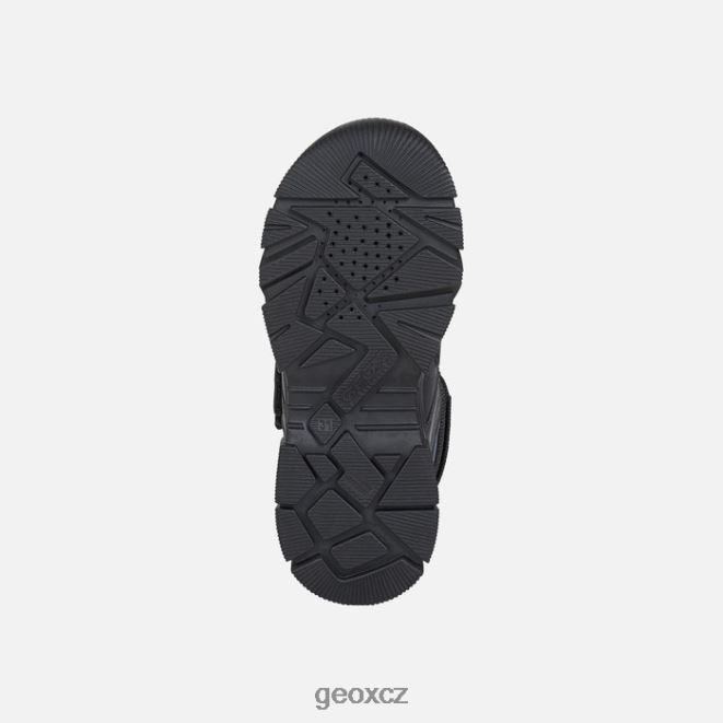 nevegal abx chlapec 4NH061306 tmavošedý Geox