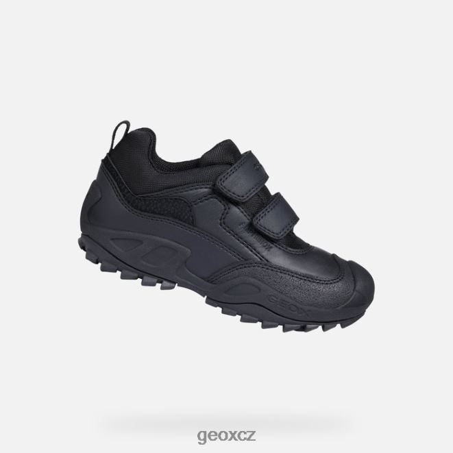 nový divoký abx chlapec 4NH061258 Černá Geox