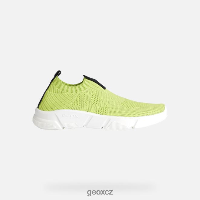 aril junior 4NH061870 limetková/černá Geox