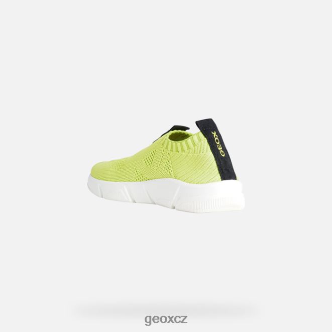 aril junior 4NH061870 limetková/černá Geox