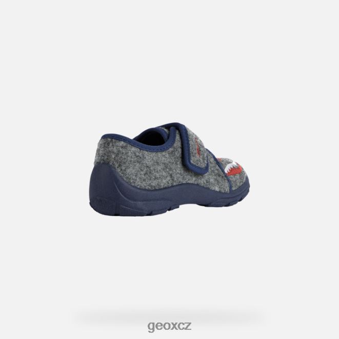 nymel junior 4NH061922 šedá/námořnická Geox