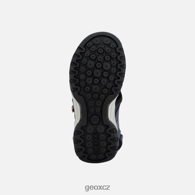 borealis chlapec 4NH061281 námořnická/červená Geox