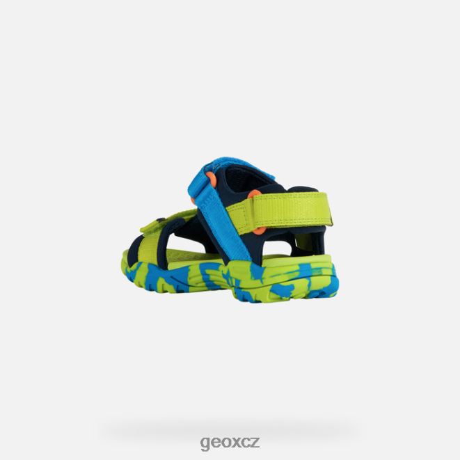 borealis chlapec 4NH061962 vápno/nebe Geox