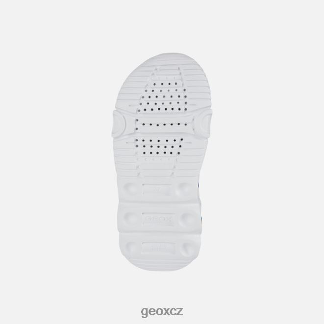 sandály womer boy 4NH061320 královský/oranžový Geox