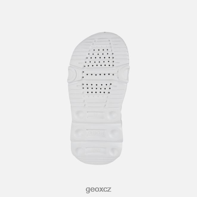 sandály womer boy 4NH061321 limetková/černá Geox