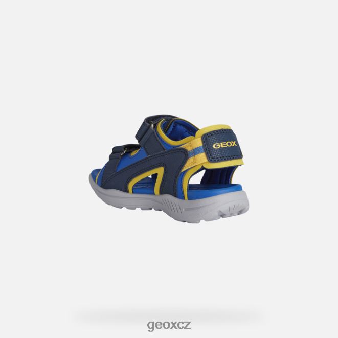vaniett chlapec 4NH061375 námořnická/žlutá Geox