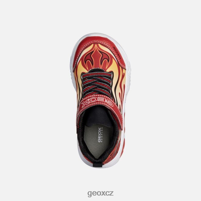 asistenční chlapec 4NH061943 červená černá Geox