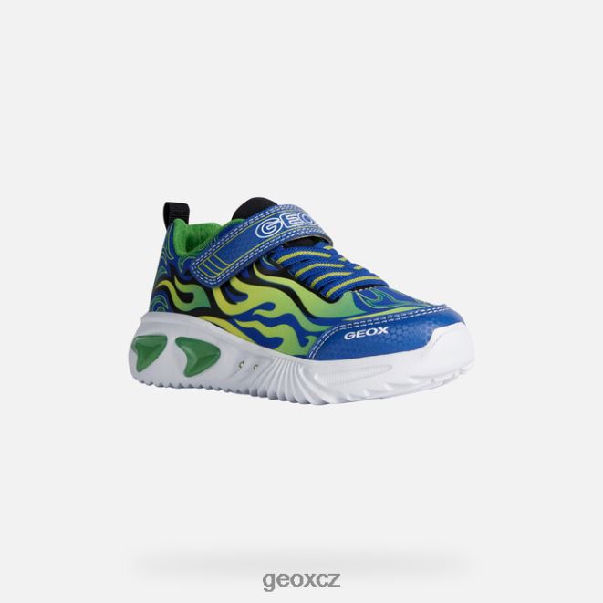 asistenční chlapec 4NH061944 královská/zelená Geox