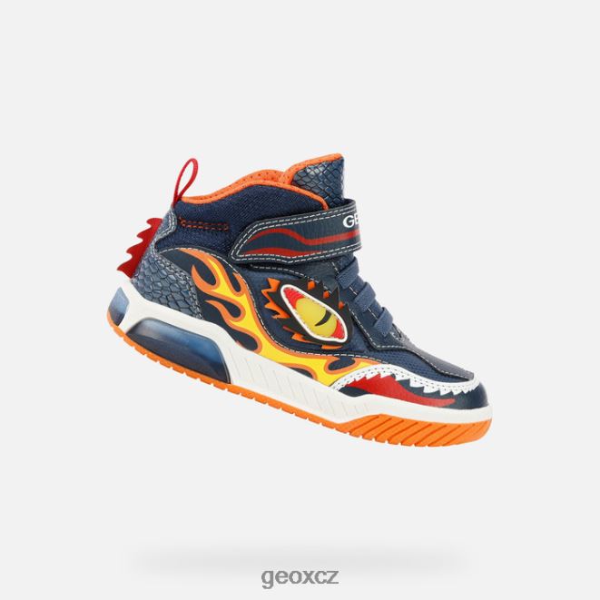 inek kluk 4NH061416 námořnická/oranžová Geox