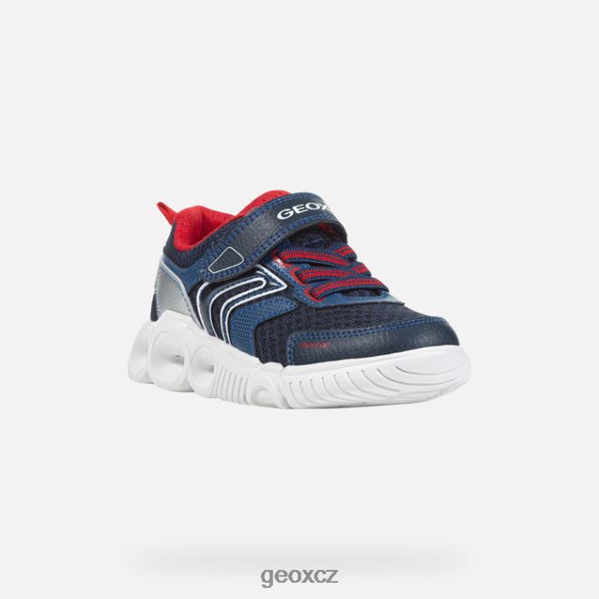 kocourek 4NH061381 námořnická/červená Geox