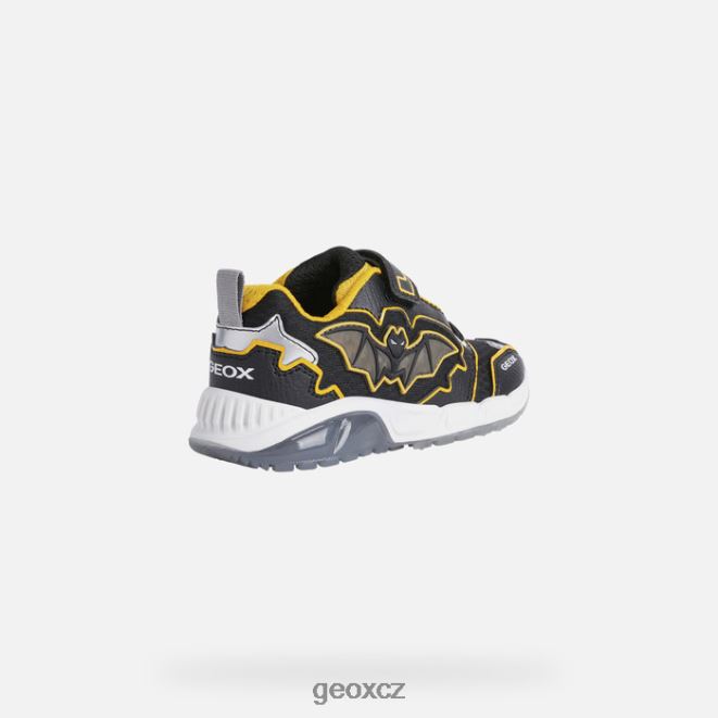 spaziale chlapec 4NH061374 černá/žlutá Geox
