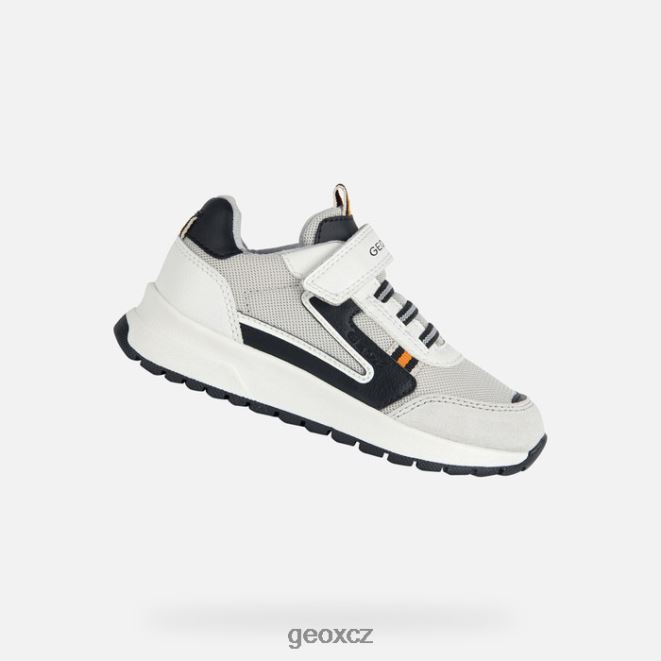 Briezee chlapec 4NH061978 bílý černý Geox