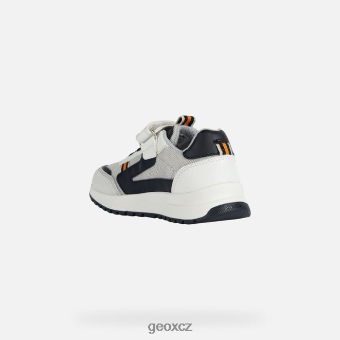 Briezee chlapec 4NH061978 bílý černý Geox