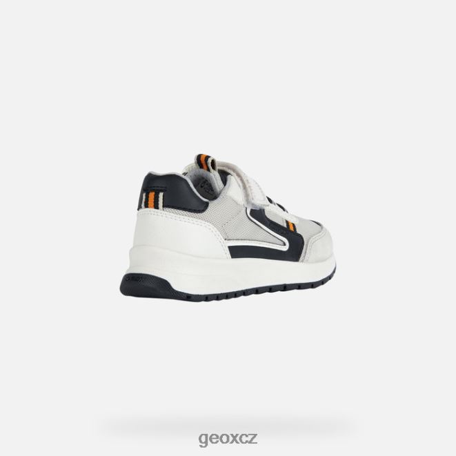 Briezee chlapec 4NH061978 bílý černý Geox