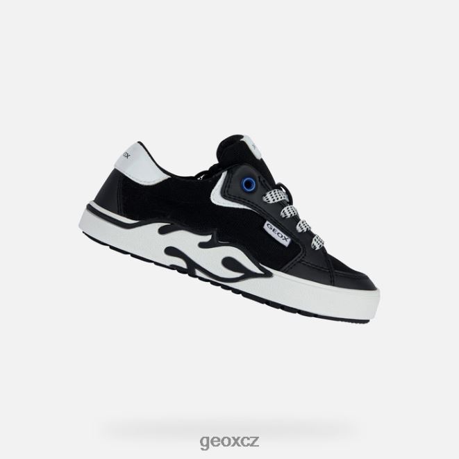 abecední chlapec 4NH061949 Černá bílá Geox