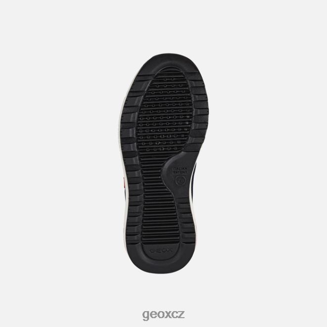 albenský chlapec 4NH061291 námořnická/červená Geox