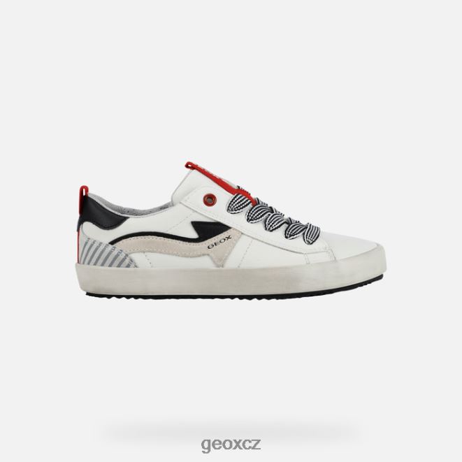 alonisso chlapec 4NH061392 bílá/červená Geox