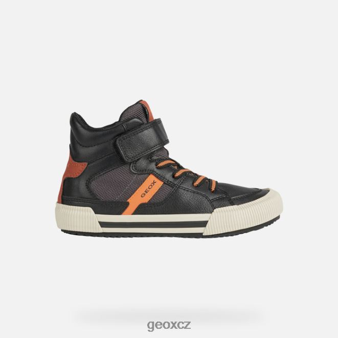 alonisso chlapec 4NH061417 černá/oranžová Geox
