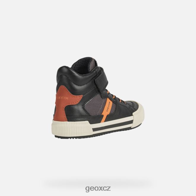 alonisso chlapec 4NH061417 černá/oranžová Geox