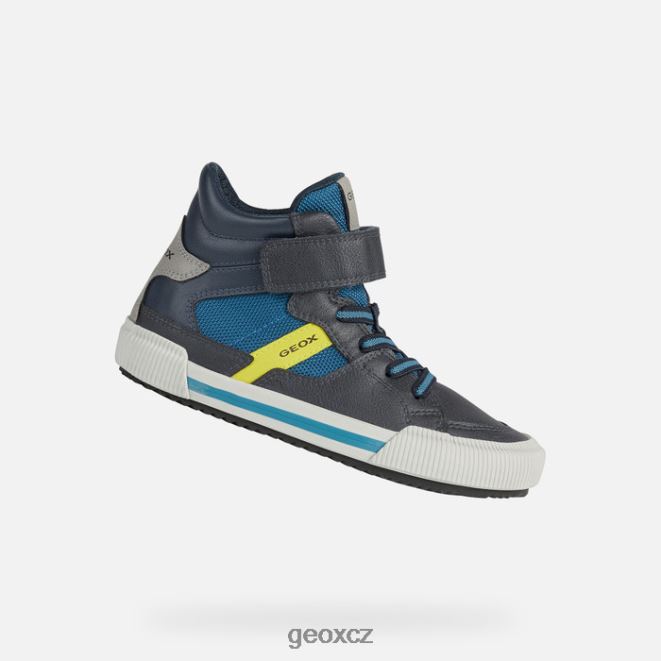 alonisso chlapec 4NH061418 námořnictvo/limetka Geox