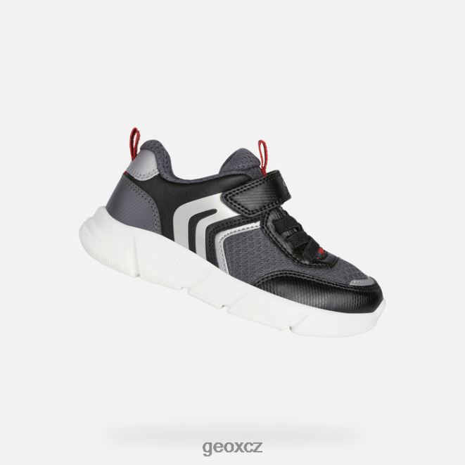 aril chlapec 4NH061268 černá/stříbrná Geox