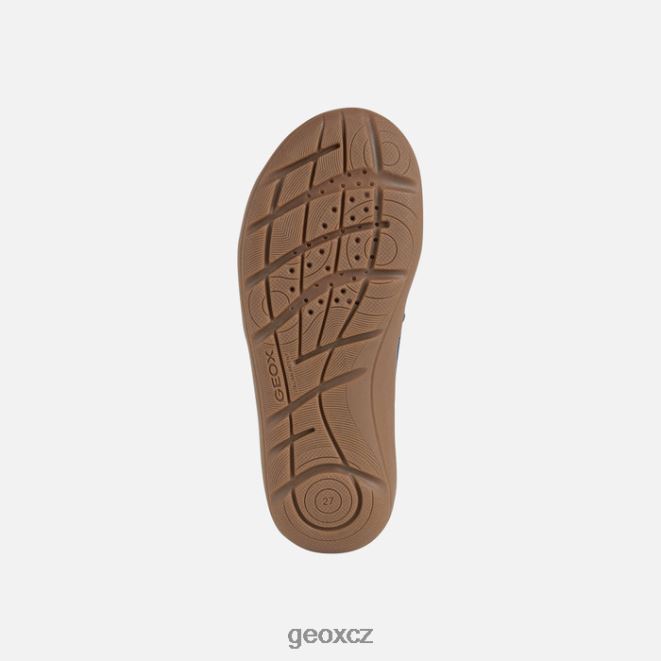 bezcitný chlapec 4NH061397 námořnická/kyselá zelená Geox