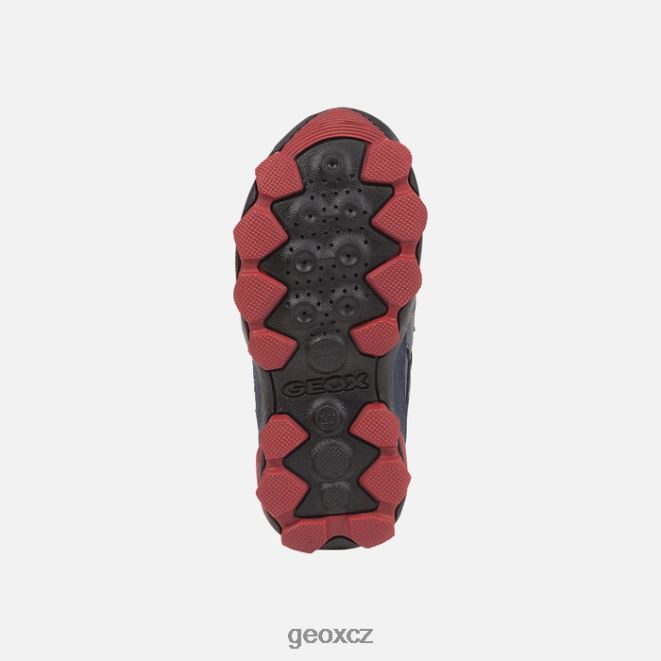 buller abx chlapec 4NH061406 námořnická/tmavě červená Geox