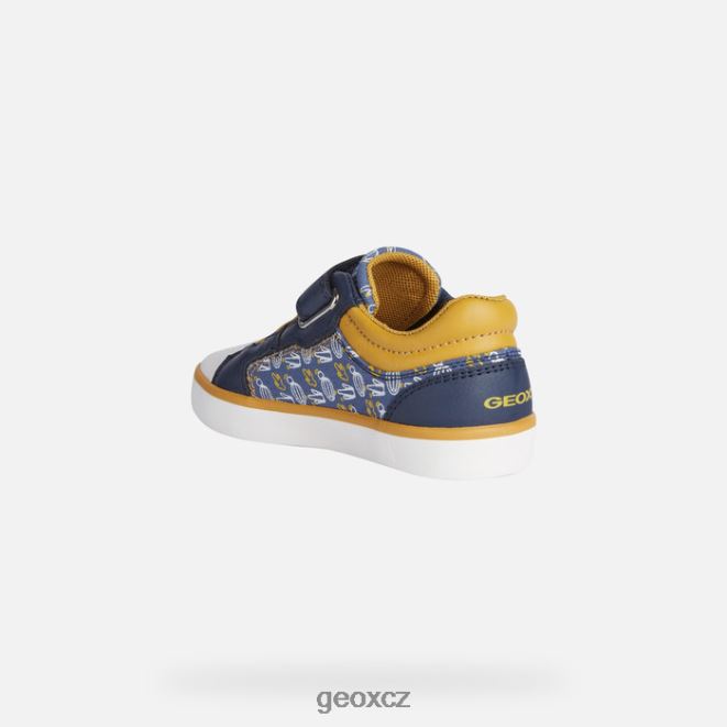 gisli chlapec 4NH061391 avio/tmavě žlutá Geox