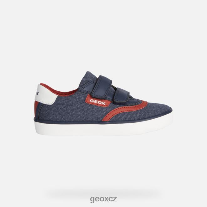 gisli chlapec 4NH061421 námořnická/červená Geox