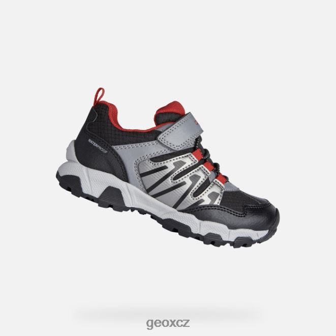 magnetar chlapec 4NH061364 Černá červená Geox