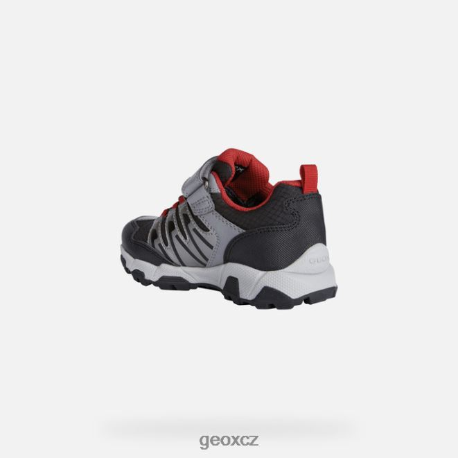 magnetar chlapec 4NH061364 Černá červená Geox