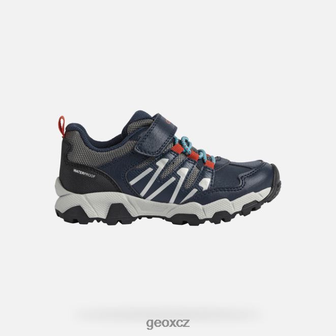 magnetar chlapec 4NH061407 námořnická/červená Geox