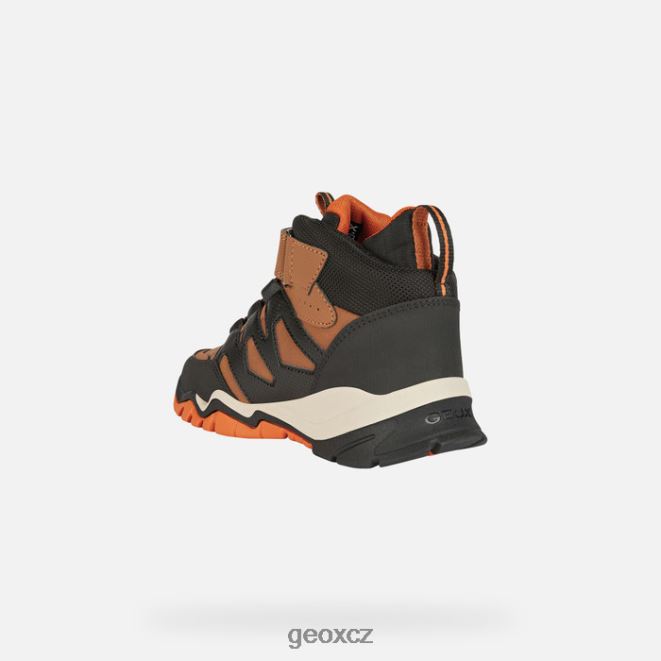 montrack abx chlapec 4NH061273 Je hnědá/černá Geox