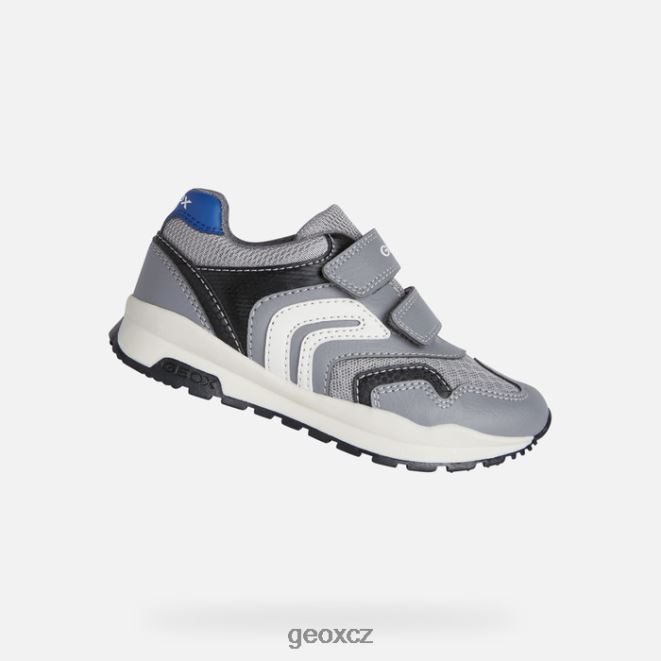 pavel chlapec 4NH061371 šedá/královská Geox