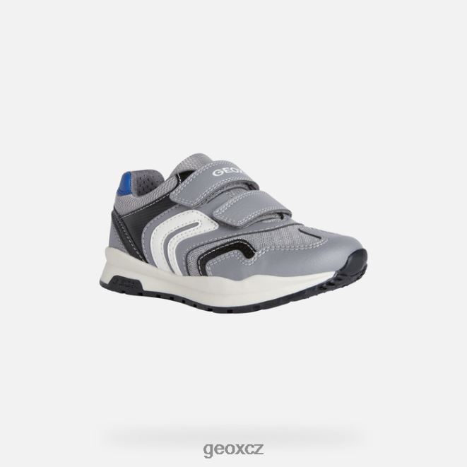 pavel chlapec 4NH061371 šedá/královská Geox