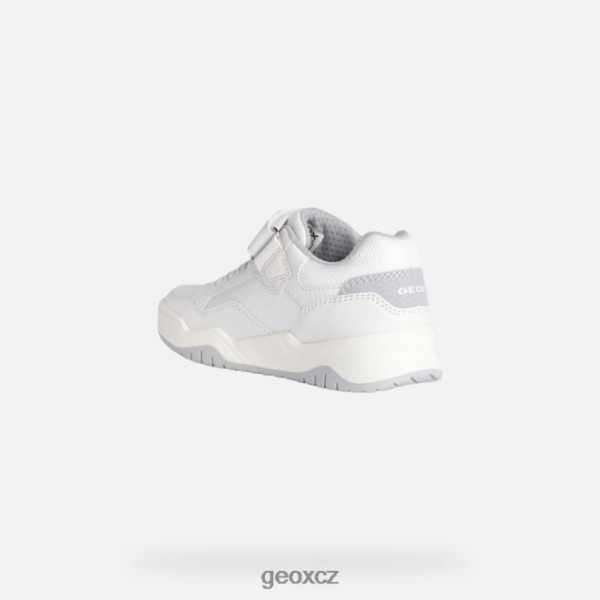 perthský chlapec 4NH061266 bílá/světle šedá Geox