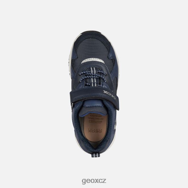 rooner chlapec 4NH061327 námořnictvo/stříbro Geox