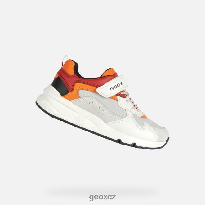 rooner chlapec 4NH061976 bílá/červená Geox