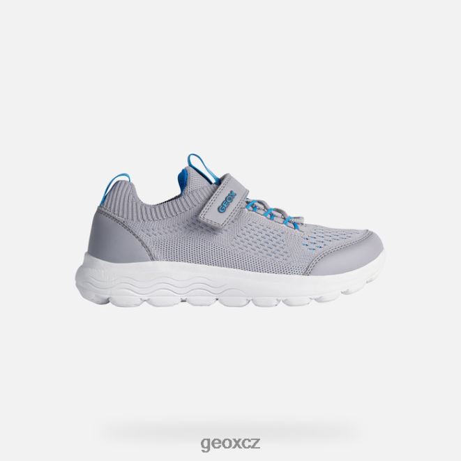 spherica junior 4NH061017 šedá/světle modrá Geox