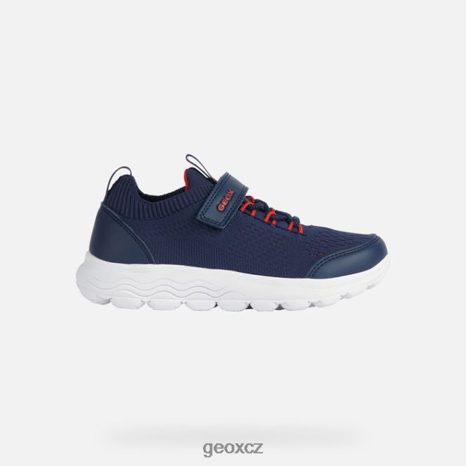 spherica junior 4NH061018 námořnická/červená Geox