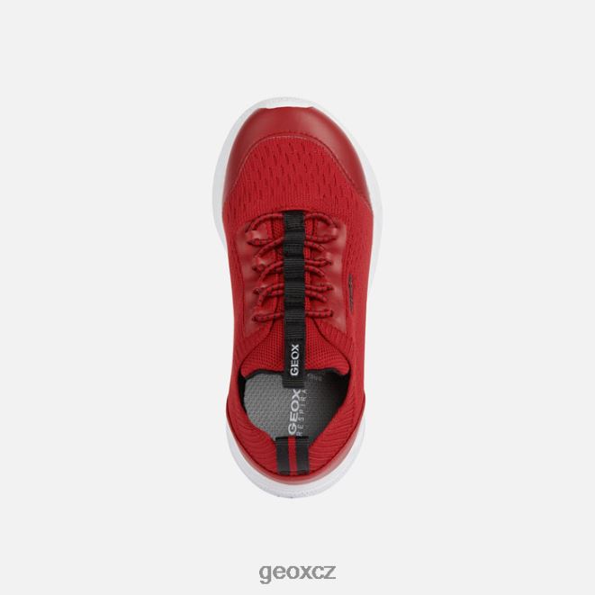 sprinter junior 4NH061895 červená černá Geox